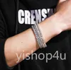 10mm Bagietka Łańcuch tenisowy Naszyjnik Diamentowy Diamentowy Hiphop Cubic Cyrkon Biżuteria Tenis Choker 7 cali 8 cali 16 cali 18inch 20 cali