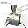 900-1200PCS / H Bolmachines Elektrische Mini Gyoza Maker Semi Automatisch Klein