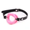 sexy Slave Silicone Lips O Ring Open Mouth Gag Oral Fetish Bdsm Bondage Restraints Erotic Toy for Couples s Adult