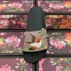 2021 дизайнерские женские мужские сандалии с правильной цветочной коробкой пыли сумки обувь змея печать слайд лето широкие плоские сандалии тапочки