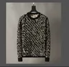 SS Męskie Swetry Haft Head Bluzy Męskie Kobiety Najwyższej Jakości Z Długim Rękawem O Neck Sweter Swetry Casual Designer Bluzki Bluzy Pary Odzież L2021