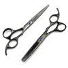 Hoge kwaliteit 6 inch Professional Cutting Hair Scissors voor Hairdresser Blue Black Haircut Barbershop Shears