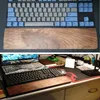 Mechanische Tastatur-Handballenauflage aus Walnussholz mit Anti-Rutsch-Matte, ergonomisches Gaming-Schreibtisch-Handgelenkpolster, unterstützt 61, 87, 104 Tasten, Handpolster