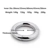 Nxy Cockrings 304 Stainless Steel Heavy Duty Male Magnetic Ball Scrotum Stretcher Penis Cock Lock Ring Delay Ejaculation Bdsm Sex Toy for Man 0215