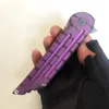 Ограниченная пользовательская версия KWAIBACK складной нож S35VN Blade Personalized Titanium ручка ножи на открытом воздухе Оборудование для кемпинга хорошая охотничья кармана EDC тактические инструменты