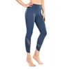 Yoga-Hosen im neuen Stil, enge Höhe, elastisches Wasserwellenmuster, Zaubernetz, Yoga-Capri-Hosen für Damen, 6294428