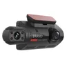 Araba DVR Araba HD DVR Çift Lens 1080 P Sürüş Kaydedici Gece Görünür Araba Temizle Ekran Çift Kamera Dash Cam