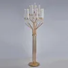 Décoration de fête 13 Heads Boldle Bollants Luxury Wedding Table Central Centro Walkway Flower Stand Candlesticks Home El Hall Stage Can7897545