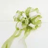 New2021結婚式の装飾花レイアウトちょう結び美しいお祝い車のハンドルバックミラー怠惰な手描きの花EWD6251
