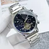 2023 Новые высококачественные роскошные мужские часы большие маховики пять стежков автоматические механические часы Top Brand Brand Business Casual Fashion Series orologio uomo