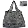 NXYショッピングバッグBolso Grande de Comparas Reutilizable Para Mujer Bolsa 50 Libras A Bolsillo Plegable Lavable 0209