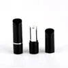 Storage Bottles & Jars Wholesale 12.1mm Lipstick Tubes Lip Stick Containers Lipblam Black Round Cosmetic