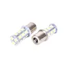 8Pcs BA15s 18smd HotSale P21W 18 LEDs Bulbs 5050 SMD 1156 18led 18 smds White Car Bulb Stop Tail Rear Lamp DC 12V GLOWTEC