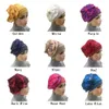 Muzułmańska maska ​​Chemo Chemo Hat Cekiny Kwiat Gorący Wiercenie Arabski Islamski Hidżab Headwrap Headwear Faules Kobiety Afrykańska czapka