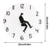 Wall Clocks Ministry Of Silly Walks Clock Durable Timer For Home Decoration Comedian Decor Novelty Watch Funny