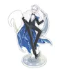 Keychains 2022 Anime Jujutsu Kaisen Figure Acrylic Stand Model Yoji Itadori Sakuna Megumi Character Desk Decor Collection Gift Smal22