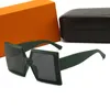 2021 نظارة شمسية بولارويد كبيرة مربعة مربعة الرجال والنساء نظارات رجعية تظليل UV400 مع box231d
