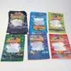 Dank Gummies packing Bags 500MG Zip Lock Retail Packaging Worms Bears Candy Gummy Bag Dry Flower SmellProof Mylar