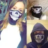 Rowerowa Ski Czaszka Pół Twarzy Maska Ghost Scarf Headscarf Multi Używanie Cieplejsze Snowboard Cap Maski rowerowe Halloween Prezent Cosplay Akcesoria