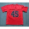 Nikivip Custom Patrick Mahomes #5 Whitehouse High School Football-Trikot, genäht, Rot, Größe S-4XL, beliebiger Name und Nummer, hochwertige Trikots