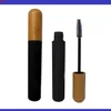 5ml 20/50/100ピース化粧品の空の竹マスカラチューブ、黒いまつげクリーム詰め替え可能なボトル、メイクアップアイコンテナ
