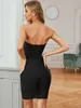 Fashion Women Sexy Halter Designer Chain Black Bandage Dress Ladies Elegant Celebrity Bodycon Party Vestido 210527