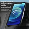 Araba Cep Telefonu Tutucu Kablosuz Manyetik Hızlı Şarj Güçlü Emme Gücü 15W 360 ° ayar uyumlu iPhone 13 13PRO265C