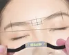 Microblading Line Marker Ruler مع الموضوع 3D الحاجب الحبر تشكيل أداة تصميم أدوات قياس الحكام لوازم ماكياج دائم