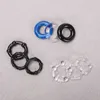 NXY Cockrings 3pcs Pack Silicone Delay Time Penis Ring Rings Adult Products Male Sex Toy Flexible Stay Donuts Party Gift 0215