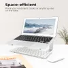 ABD Stok Laptop Standı Bilgisayar Standı Pedleri Alüminyum Yükseltici Ergonomik Tutucu MacBook Air Pro Dell XPS için Uyumlu Daha Fazla 10-17 Inç324i