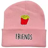 Beanie/Skull Caps 2022 Cartoon Printed Knitted Hat For Men And Women With Warm Cold Leisure Line Velvet Scot22