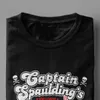 Erkek Kaptan Spaulding Kızarmış Tavuk Tshirt Şeytanlar Reddetmeler Tee Gömlek Evi 1000 Corpes Korku Cadılar Bayramı Hediye Tops 210706