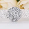 Akiyama 925 sterling silver mousserande blomma hjärta klipp charms passform original pandora reflexion armband kvinnor smycken