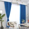 Blue Lucky Star Printed Blackout Curtain For Living Room Kids Room Bedroom Modern Window Treatment Drapes 100% Polyester Pink 210712