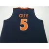 Chen37 Goodjob Men Youth Women Vintage UVA Cavalierss Kyle Guy #5 كرة السلة Jersey Size S-5XL أو مخصصة أي اسم أو رقم قميص