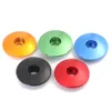 1PC Aluminum Alloy Bicycle Headset Caps Mushroom Top Cap Cover Mountain Bike Dustproof Headsets Stem Parts Tool Accessories