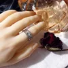 Vintage Saturnus vinger ringen voor vrouwen meisje punk hiphop opening verstelbare ring vleugel ringen statement sieraden gift groothandel nieuwe x0715