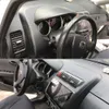 Carstyling 3D 5D Carbon Fiber Car Interior Center Console Color Change Molding Sticker Decals för Honda Fit Jazz 20032007260G3626075