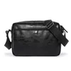 Pu Leather Men Messenger Bags Designer Shoulder Crossbody Bag for Man Handbag Male Small Black