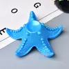 Multi-colored Starfish Crystal Ball Stand Base Room Decor Decoration Holder