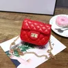 Mode söt tjej handväska prinsessa cross-body bag baby girl mini kedja små väskor
