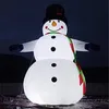 XYINFLATABLE Activity Giant Inflatible Snowman Balloon ze światłem LED na świąteczną dekorację