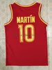 #10 Fermando Martin Spanish national team Basketball Jersey Embroidery Stitched Custom any Number and name Jerseys