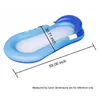 Other Pools SpasHG Inflatable Floating Bed PVC Collapsible Recliner Swimming Pool Survival Water Hammock Inflatables Floatings Row with Shade Shed WH0458