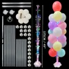 7/13/19tubes Balloon Holder Column Balloons Stand Stick Ballon Birthday Party Decorations Adult Kid baby Wedding Christmas Decor 210626