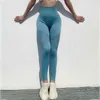 Calças de ioga de mulheres sem costura Energy Tummy Control Fitness Calças de Ginástica Gym Leggings Female Yoga Pant Slim Corrente Corrente Corrente, H1221