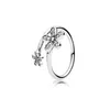 Bagues de mariage en argent sterling 925 pour femmes avec diamants en zircone cubique pour style pandora