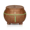 Humidificateur de grain de bois USB 7 couleurs LED veilleuse tactile sensible arôme diffuseur d'huile essentielle purificateur d'air brumisateur pour bureau