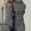 Женские рубашки Za негабаритные куртки губщика с карманным женским винтажным плечом пружина с кисточкой TRF Mujer 220105