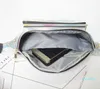 Nya Kvinnor Metallic Silver Fanny Waist Bag Bröstpaket Sparkle Festival Hologram Purse Travel Bag 5Colors